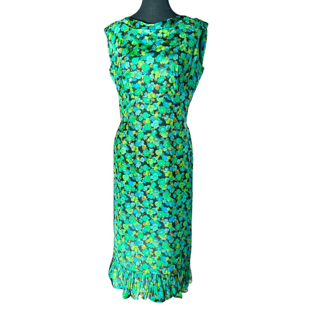 Vintage 1950s–60s Mémé Dysthe Designer Dress